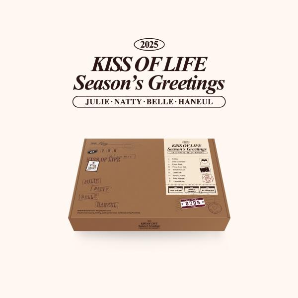 KISS OF LIFE 公式グッズ 2025 SEASON’S GREETINGS キスオブライフ...