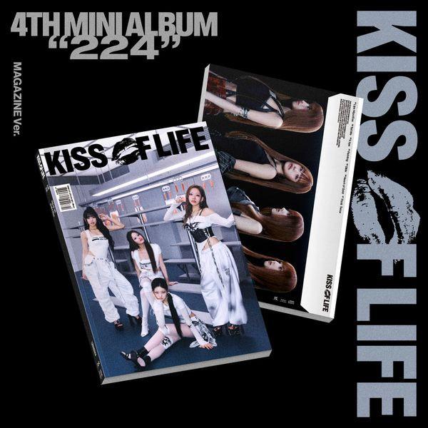KISS OF LIFE 公式グッズ 224 (Magazine Ver.) / 4th Mini ...