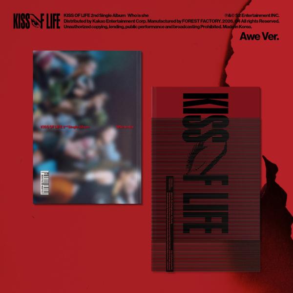 【予約販売】KISS OF LIFE 公式   [Who is she] (Awe Ver.) 2n...