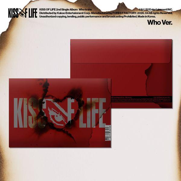 【予約販売】KISS OF LIFE 公式   [Who is she] (Who Ver.) 2n...