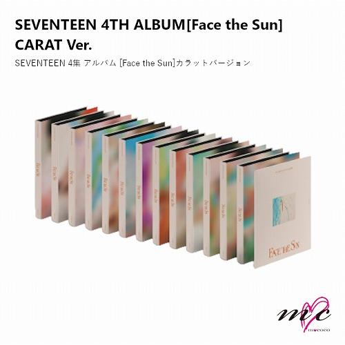 SEVENTEEN 公式グッズ 4TH ALBUM Face The Sun CARAT Ver C...