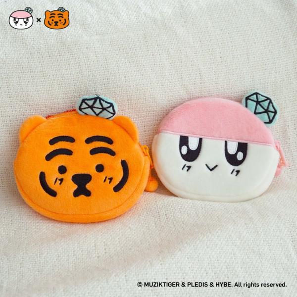 SEVENTEEN 公式グッズ BONGBONGEE x MUZIK TIGER コインケース セブ...
