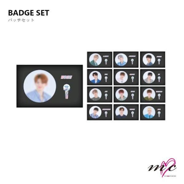 SEVENTEEN 公式グッズ WORLD TOUR Ode to You "BADGE SET" ...
