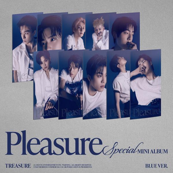 [メンバー選択可] TREASURE 公式グッズ PLEASURE  [BLUE VER.] / S...
