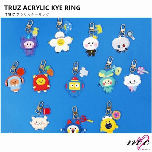 TREASURE TRUZ 公式グッズ ACRYLIC KEY RING トレジャー アクリルキーリ...