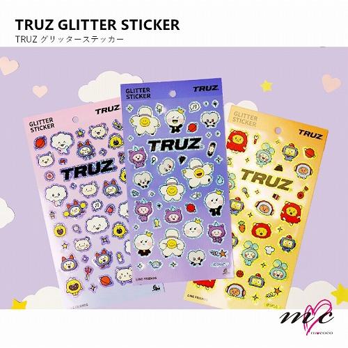 TREASURE TRUZ 公式グッズ GLITTER STICKER トレジャー グリッターステッ...