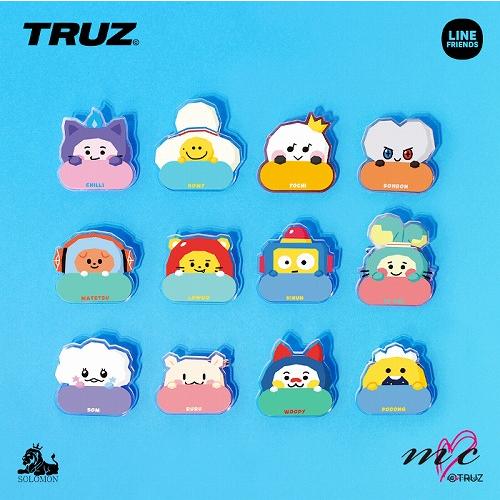TREASURE TRUZ 公式グッズ NAME PINBADGE トレジャー ネームピンバッチ 名...