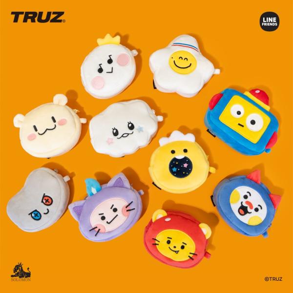 TREASURE TRUZ 公式グッズ FACE POUCH トレジャー フェイスポーチ ポーチ 小...