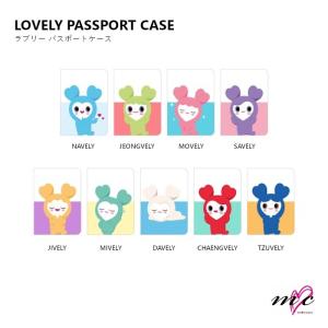 TWICE 公式グッズ TWICELIGHTS LOVELY PASSPORT CASE ラブリーパ...