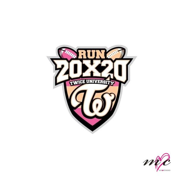 TWICE 公式グッズ WAPPEN ワッペン RUN 20X20 SPECIAL MD トゥワイス...