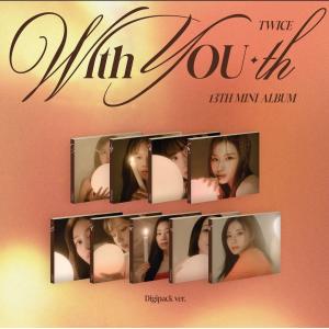 [メンバー選択可] TWICE 公式グッズ With YOU-th / 13TH MINI ALBUM (Digipack Ver.) CD アルバム トゥワイス K-POP 韓国｜mcoco