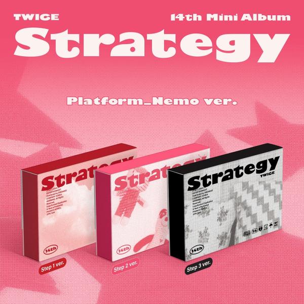［バージョン選択可] TWICE 公式グッズ STRATEGY (Platform_Nemo ver...