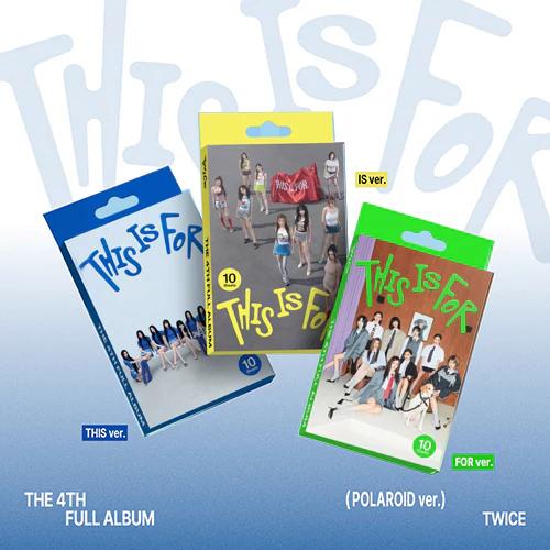 TWICE 公式グッズ THIS IS FOR  (POLAROID ver.) / 4TH FUL...