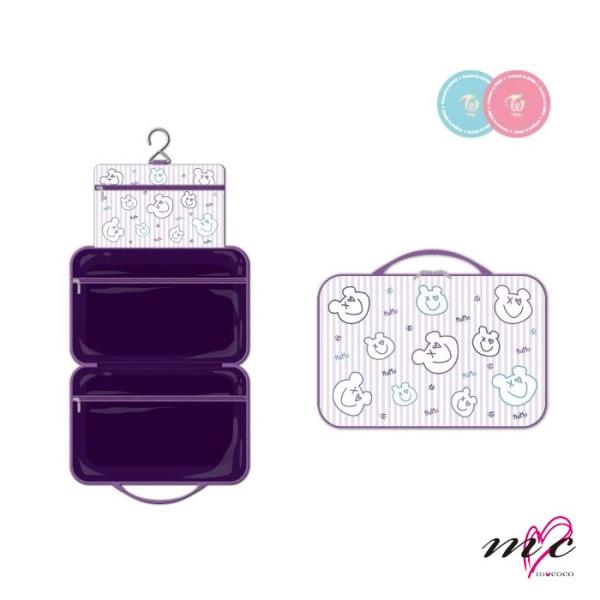 TWICE 公式グッズ TRAVEL POUCH Designed by NAMO / ONCE H...