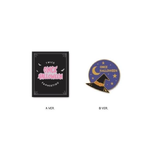 TWICE ONCE HALLOWEEN BADGE トゥワイス ライブグッズ ツアーグッズ バッジ...