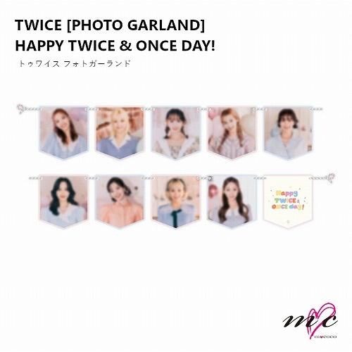 TWICE 公式グッズ PHOTO GARLAND フォトガーランド HAPPY TWICE &amp; O...