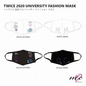 TWICE 公式グッズ 2020【FASHION MASK】UNIVERSITY WORLD TOUR TWICELIGHTS IN SOEUL FINAL トゥワイス ライブグッズ ツアーグッズ マスク |K-POP 韓国｜mcoco