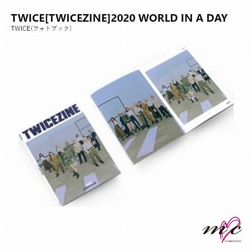 TWICE 公式グッズ TWICEZINE / 2020 WORLD IN A DAY トゥワイス ...