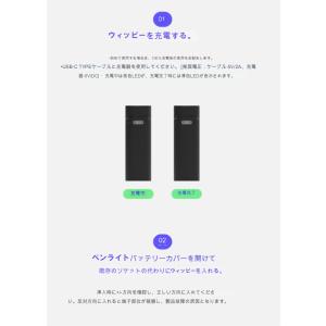 電池型ペンライト用充電器 ウィッピー ペンライ...の詳細画像4