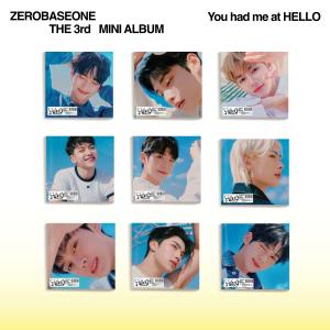 ZEROBASEONE 公式グッズ You had me at HELLO (DIGIPACK ver.) / 3RD MINI ALBUM  CD アルバム ゼロベースワン ゼベワン K-POP 韓国｜mcoco