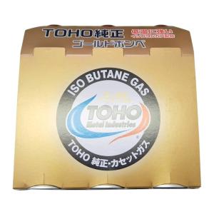 トーホー ゴールドカセットボンベ 36本セット BONBE-G3×12P