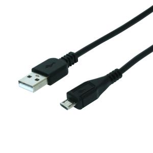 USBケーブル　microB　発熱感知センサー搭載　1.5M  SCB-SF15/BK｜mcodirect