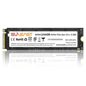 SUNEAST SE900シリーズ　M.2PCIE3.0×4/NVME2280　2TB SE900NVG3-02TB｜mcodirect