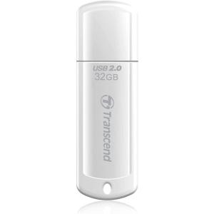 トランセンド JetFlash USBメモリ 370シリーズ 32GB ホワイト TS32GJF370