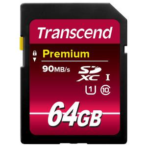 トランセンド SDXCカード 64GB Class10 TS64GSDU1