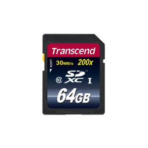 トランセンド SDXC64GBカード TS64GSDXC10 - トランセンド