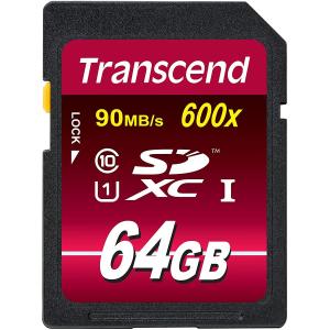 トランセンド(Transcend) SDXCカード 64GB Class10 UHS-1 TS64GSDXC10U1｜mcodirect