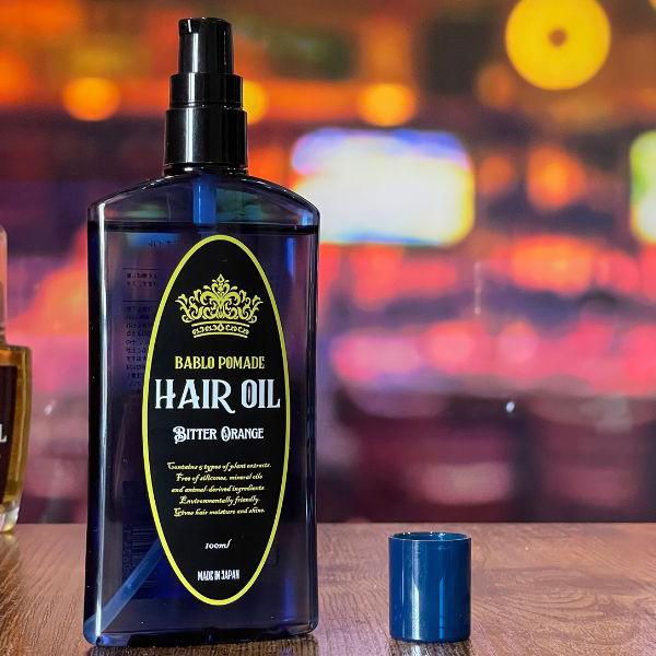 バブロ ポマード BABLO POMADE バブロポマード ヘアオイル ビターオレンジの香り 100...