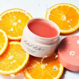 クレンジング メイク落とし 毛穴 黒ずみ 除去  ラフラ RAFRA バームオレンジ ピーリング 100g クレンジングバーム