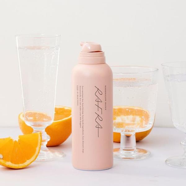 炭酸 泡洗顔 毛穴 ラフラ RAFRA マシュマロオレンジ 150g洗顔 ラフラ(RAFRA) メン...