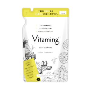 Vitaming バイタミング リフレッシング ボディソープ 詰め替え 400ml レモン&amp;ベルガモットの香り 正規品 リフレッシング・ボディソープ
