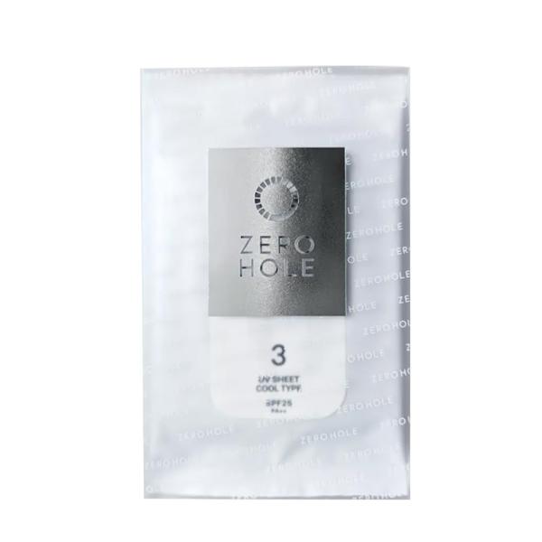 ZERO HOLE ゼロホール 日やけ止めシート クールタイプ（微香） 10枚×4袋入り ゴルフ専用...