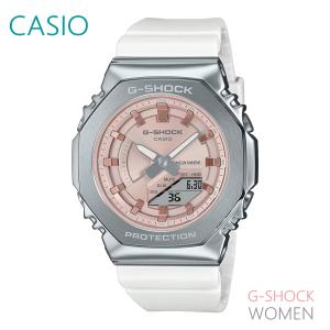 レディース 腕時計 7年保証 送料無料 カシオ G-SHOCK アナ×デジ GM-S2100WS-7AJF 正規品 CASIO PRECIOUS HEART SELECTION 冬の煌めき｜mcoy