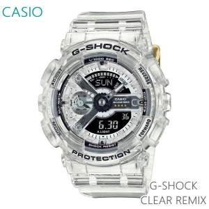 レディース 腕時計 7年保証 送料無料 カシオ G-SHOCK アナ×デジ GMA-S114RX-7AJR 正規品 CASIO CLEAR REMIX｜mcoy