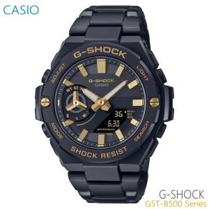 メンズ 腕時計 7年保証 送料無料 カシオ G-SHOCK アナ×デジ GST-B500BD-1A9JF 正規品 CASIO G-STEEL｜mcoy