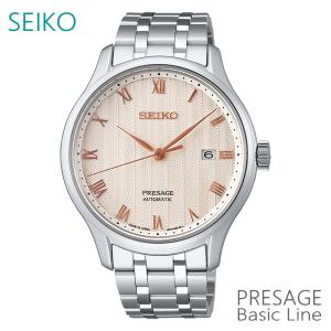 メンズ 腕時計 7年保証 送料無料 セイコー プレザージュ 自動巻 SARY185 正規品 SEIKO PRESAGE BasicLine｜mcoy