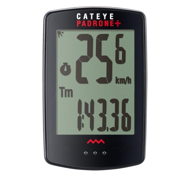CC-PA110W PADRONE+ サイクルコンピューター ブラック 自転車/ロードバイク/CAT...