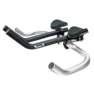 JD-TB01 クリップオンバー J-タイプ ブラック 自転車/サイクリング/TRANZ-X