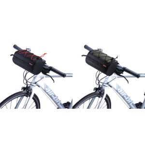 自転車 ドラム式フロントバッグ クロスバイク 川住製作所 FB101