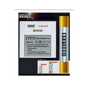 ISOCLEAN POWER　Audio Grade Fuse 5x20 ミニ