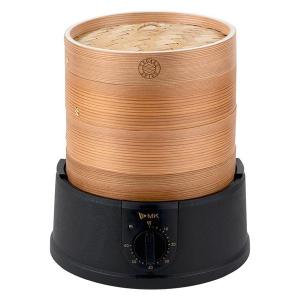 J2584エムケー精工TEGARU＝SEIRO 電気せいろ EM-185 蒸し器 J2584エムケー精工TEGARU＝SEIRO 電気せいろ EM-185 蒸し器