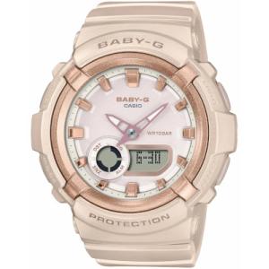 カシオ BABY-G スポーツウォッチ 10気圧防水 デジタル アナログ 腕時計 (BGA-280BA-4AJF) ストップウォッチ タイマー LED ライト付き マラソン ランニング 時計