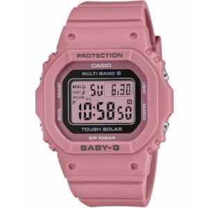 カシオ BABY-G スポーツウォッチ 10気圧防水 レディース デジタル ソーラー電波 腕時計 (BGD-5650-4JF) ストップウォッチ LED ライト付き ランニングウォッチ