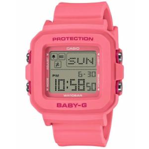 カシオ BABY-G スポーツウォッチ 10気圧防水 レディース デジタル 腕時計 (BGD-10KH-4JR) ストップウォッチ タイマー LED ライト付き マラソン ランニング 時計
