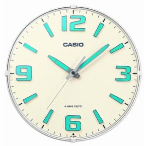 カシオ 電波時計 壁掛け時計 アナログ 掛け時計 アラビア数字