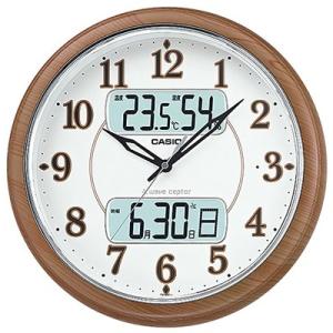 カシオ 電波時計 壁掛け時計 デジタル アナログ 掛け時計